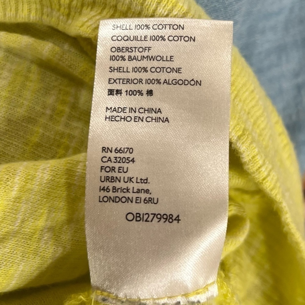 Anthropologie Damiana Slouchy Pullover Lime Size M Casual Lounge Comfy Spring - Picture 10 of 10